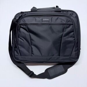 Targus Black Laptop Bag Briefcase Messenger Bag with Shoulder Strap